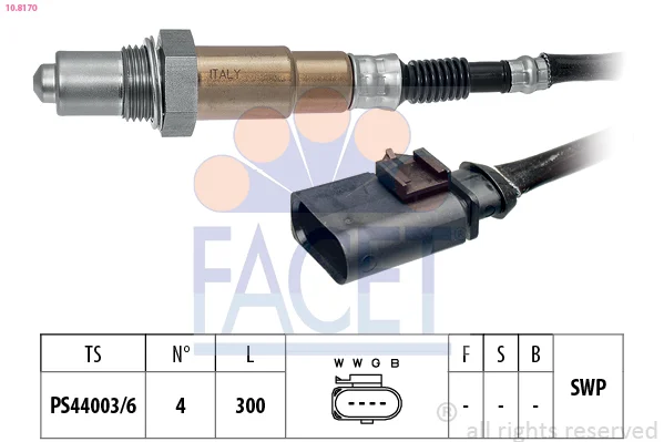 Lambda sonda FACET 10.8170