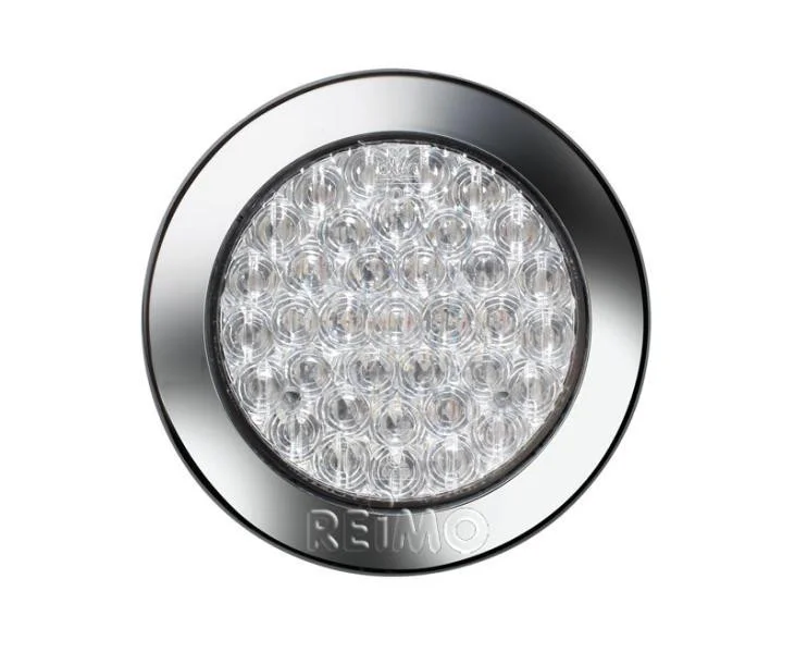Mlhovka zadní LED Jokon, průměr 122 mm, 12 V, 4 W, IP67, čiré sklo, kabel 500 mm 302969