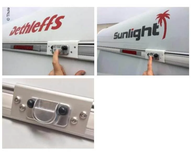 Adaptér montážní Thule pro nosiče G2 na Dethleffs, Carado a Sunlight 314868
