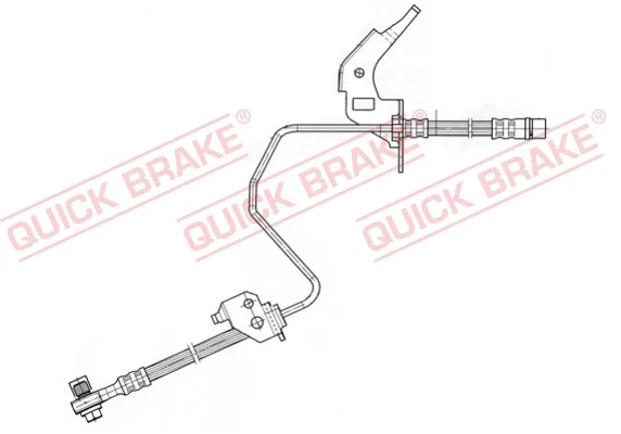 Brzdová hadice QUICK BRAKE 59.960X
