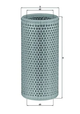 Vzduchový filtr MAHLE LX502