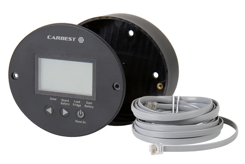 Panel ovládací a monitorovací Carbest pro MPPT solární regulátory a booster 316932