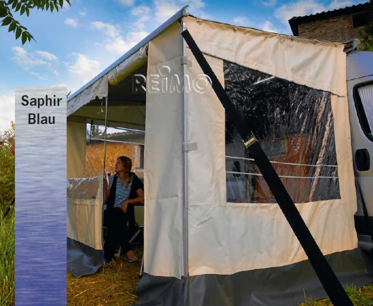 Název pro e-shop: Předstan Safari Room pro markýzy Thule Omnistor, 300 × 250 cm (montážní výška 261–280 cm, kompletní stěnový set) 313747