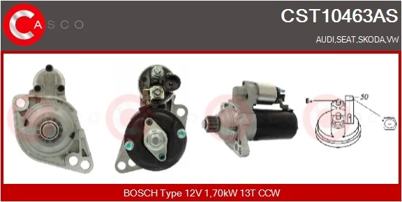 Startér CASCO CST10463AS
